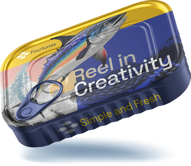 Reel in Creativity tin